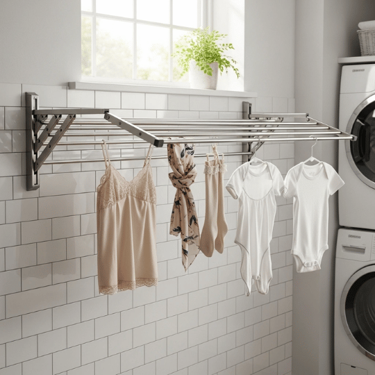 Add Pull-Down Drying Racks for Small Items