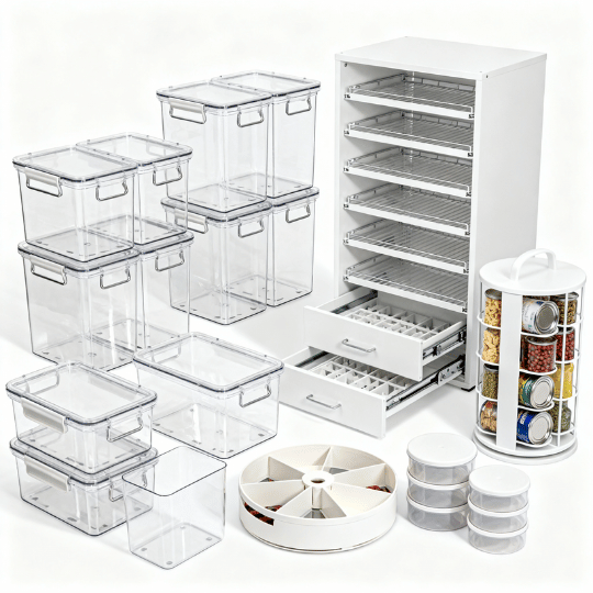 Choose the Right Storage Solutions for Deep Pantries