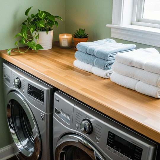 Create a Folding Station with Countertops