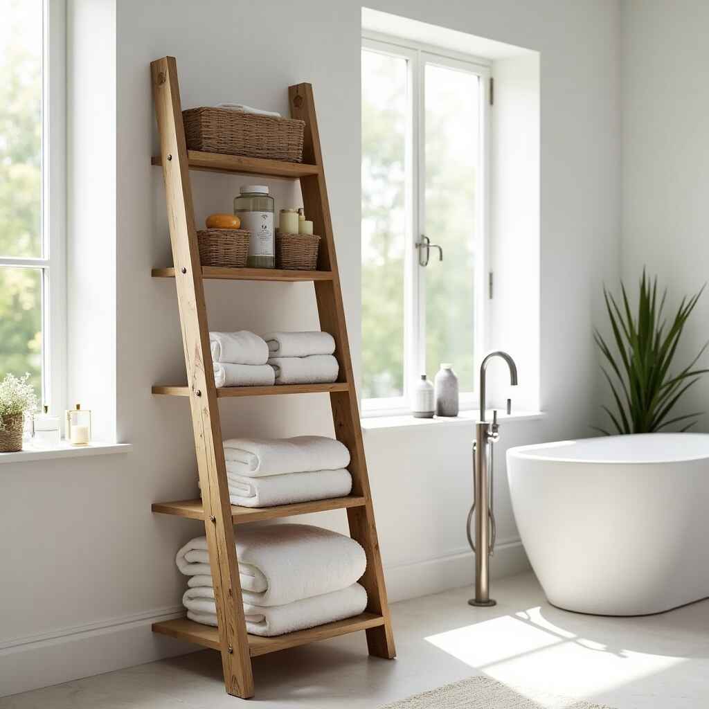 Ladder Shelves