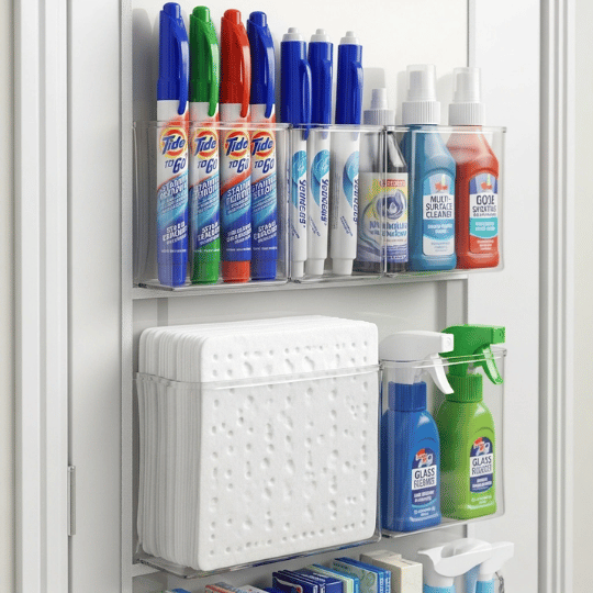 Maximize Door Storage with Slim Organizers