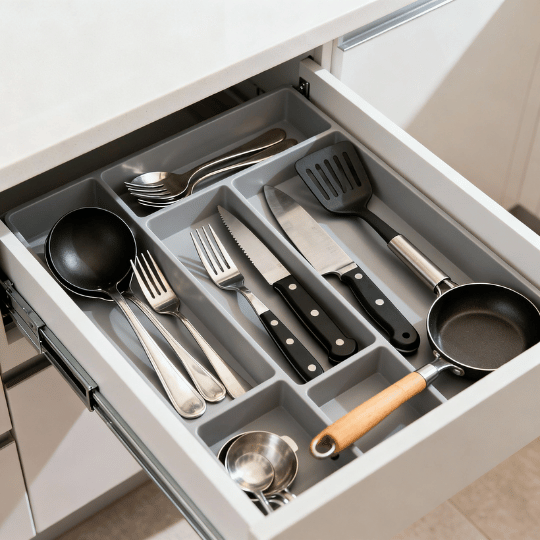 Organize Drawers with Dividers