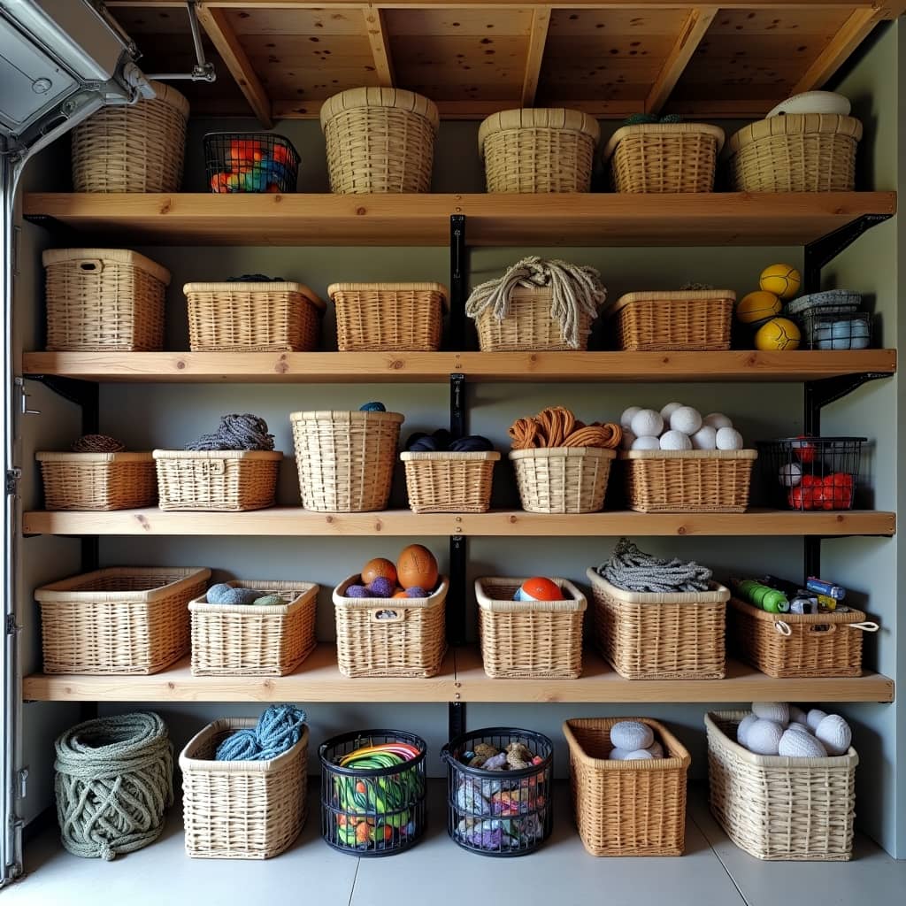 Repurpose Baskets for Small Item Storage