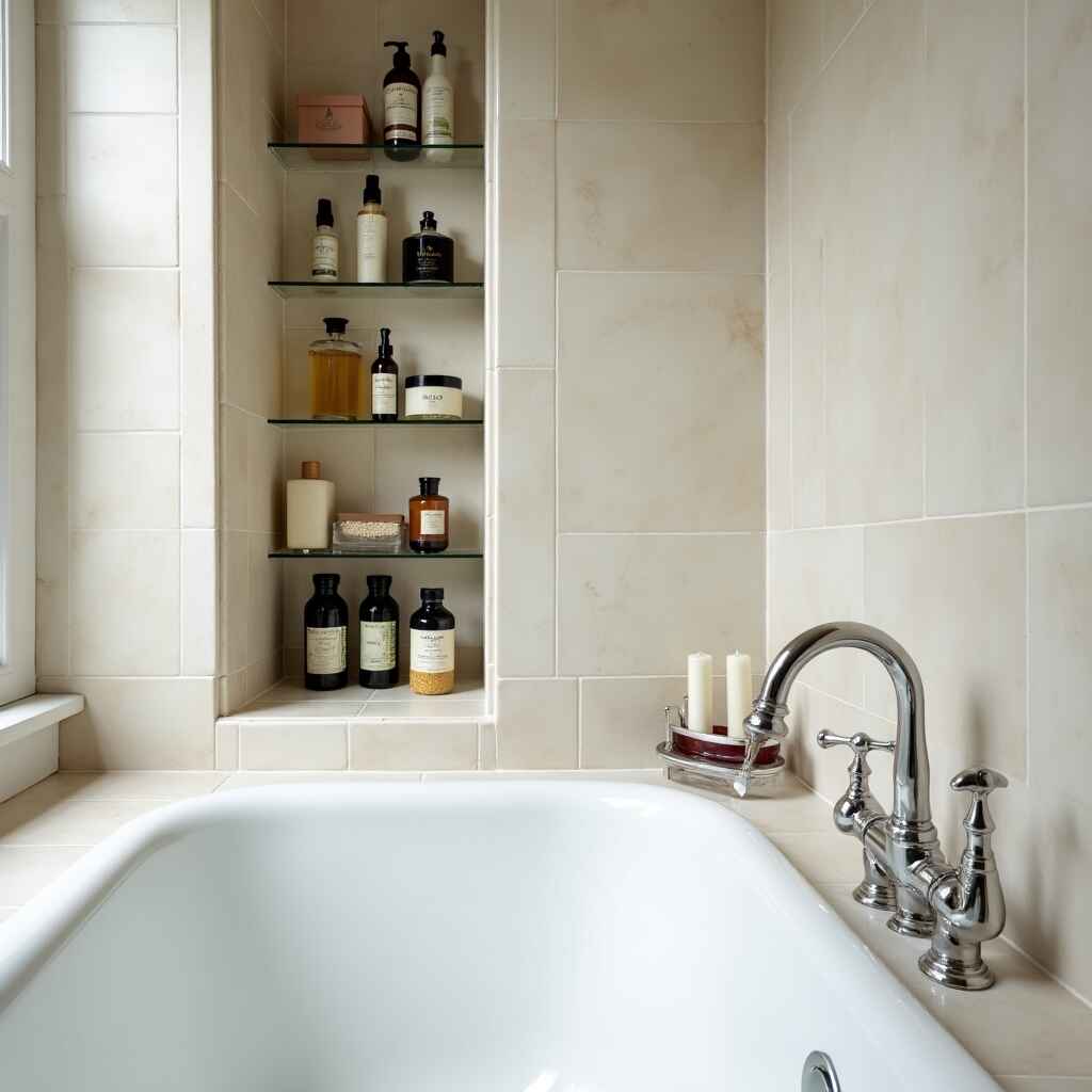 Shower Niche Shelves