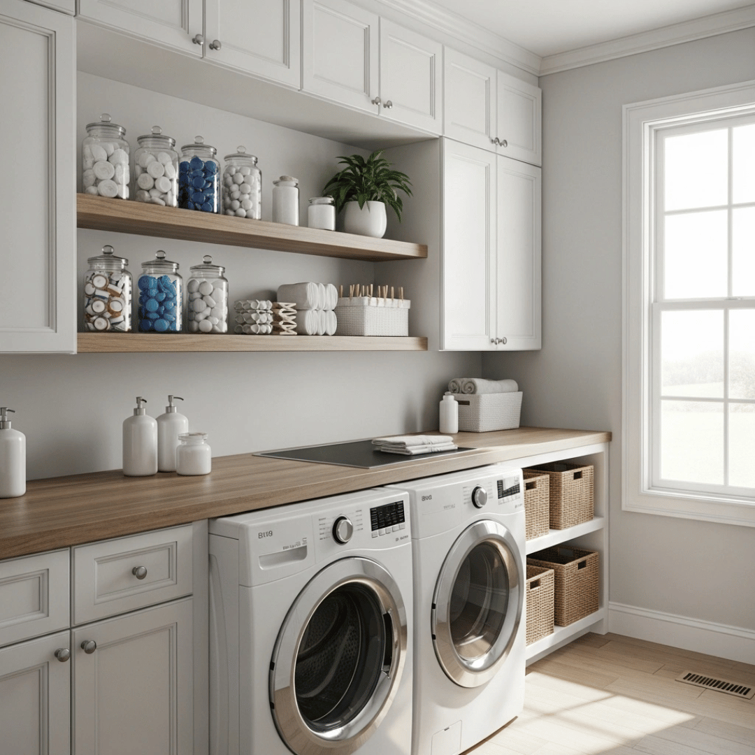 Smart Laundry Room Storage Ideas