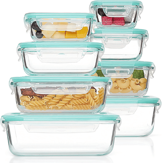 10. Vtopmart 16-Pack Meal Prep Containers