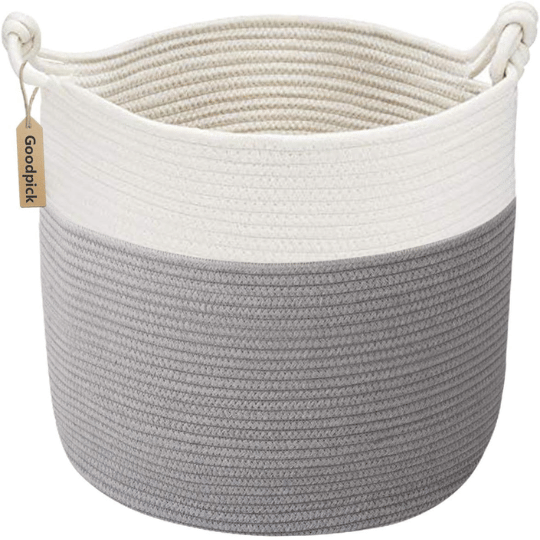 14. Goodpick Large Woven Basket