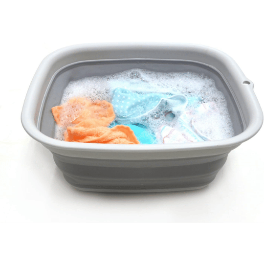 2. SAMMART 9.45L Collapsible Tub