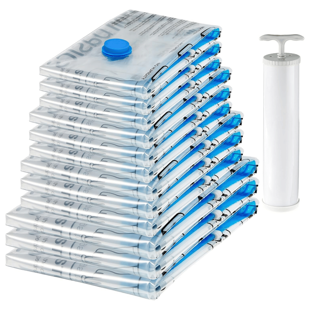 3. Amazon Basics Ultimate Space-Saving Vacuum Storage Solution