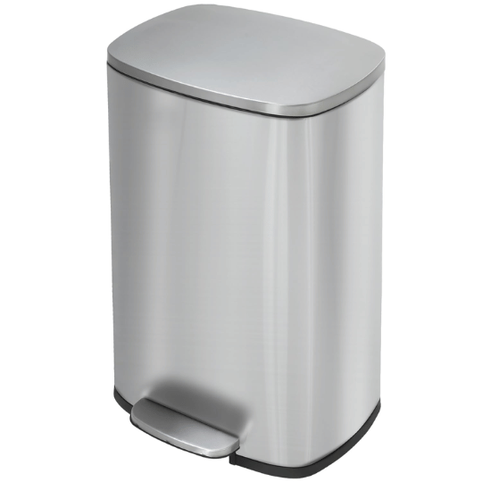 4. PayLessHere 13 Gallon (50L) Stainless Steel Trash Can