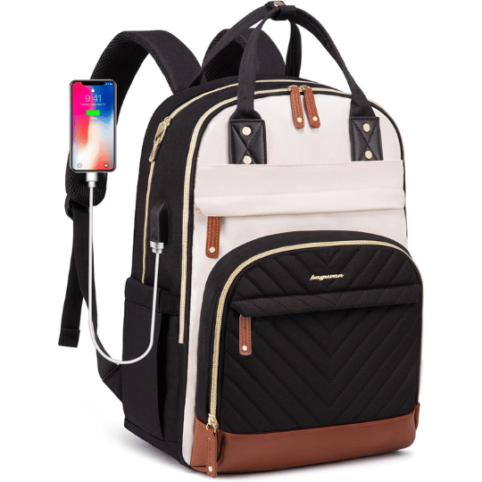 1. Bagswan Laptop Backpack for Women 15.6 inch