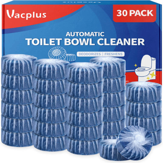 1. Vacplus Automatic Toilet Bowl Cleaner Tablets