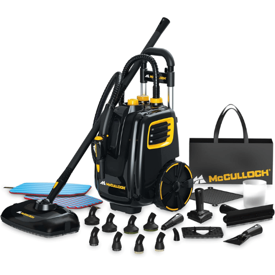 10. McCulloch MC1385 Deluxe Canister Steam Cleaner