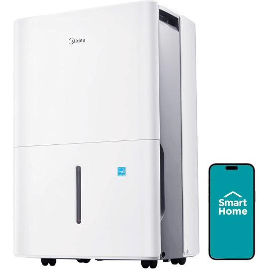 11. Midea 1500 Sq. Ft. Energy Star Dehumidifier