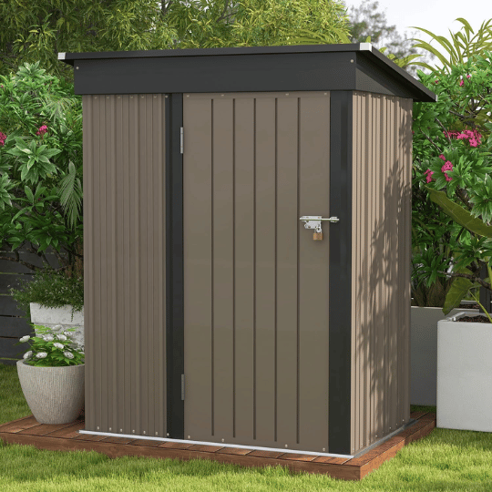 12. Patiowell 5x3 FT Compact Storage Shed