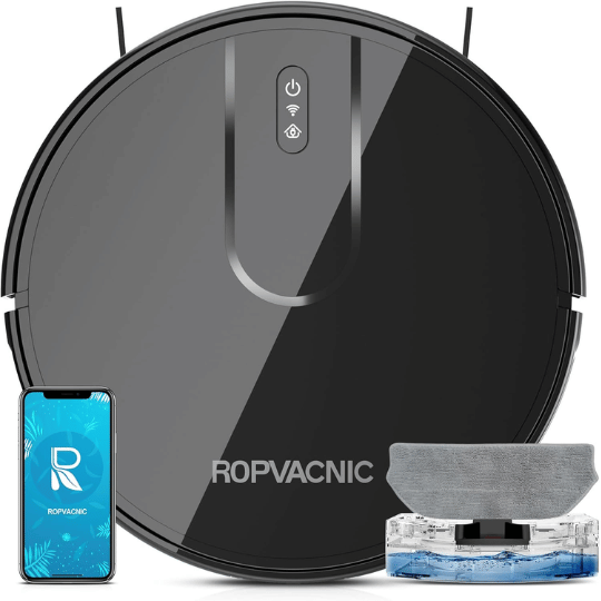 14. ROPVACNIC Robot Vacuum and Mop Combo S1