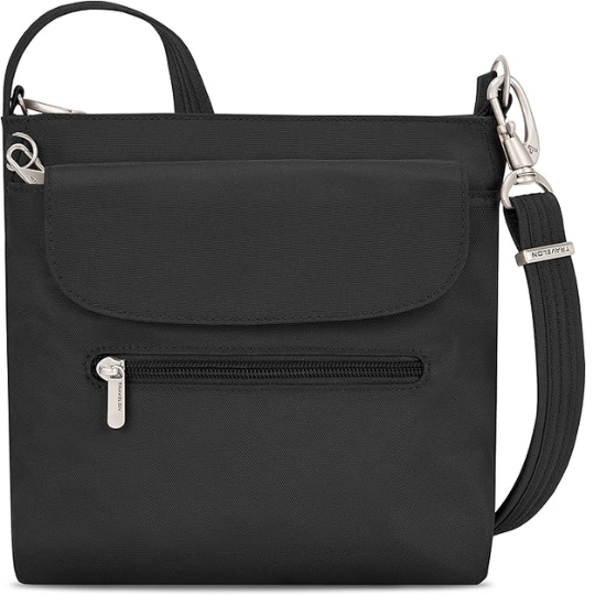 16. Travelon Anti-Theft Classic Mini Shoulder Bag