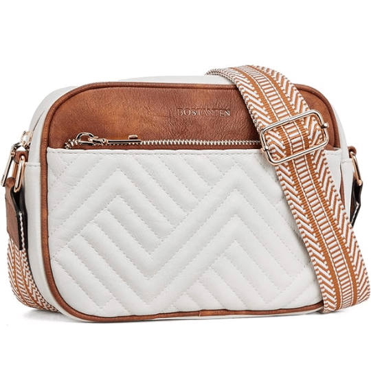 2. BOSTANTEN Quilted Crossbody Bags for Women
