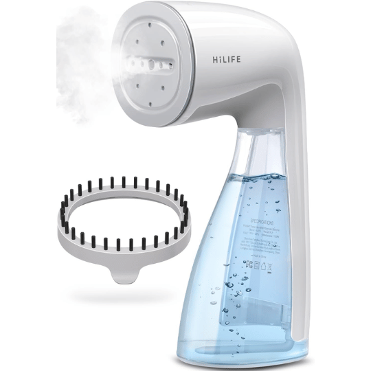 2. HiLIFE 1100W Handheld Clothes Steamer with Large 300ml Tank