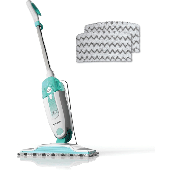 2. Shark Steam Mop with Machine Washable Pads
