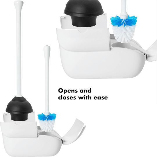 3. OXO Good Grips Toilet Brush & Plunger Combo