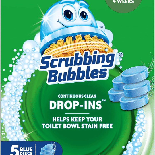 4. Scrubbing Bubbles Toilet Bowl Cleaning Tablets