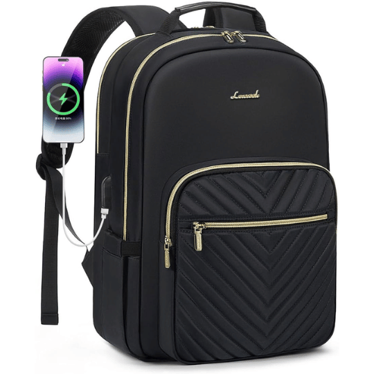 5. LOVEVOOK Laptop Backpack for Women 17.3 inch
