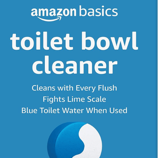 6. Amazon Basics Automatic Toilet Bowl Cleaner Tablets