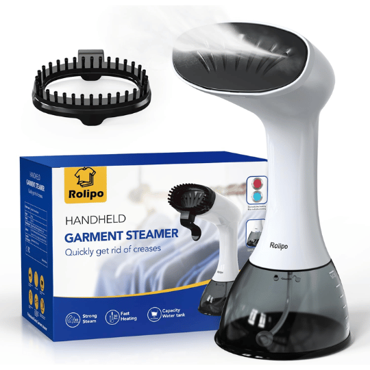 6. Rolipo 1350W 400ML Large Capacity Steamer for Clothes