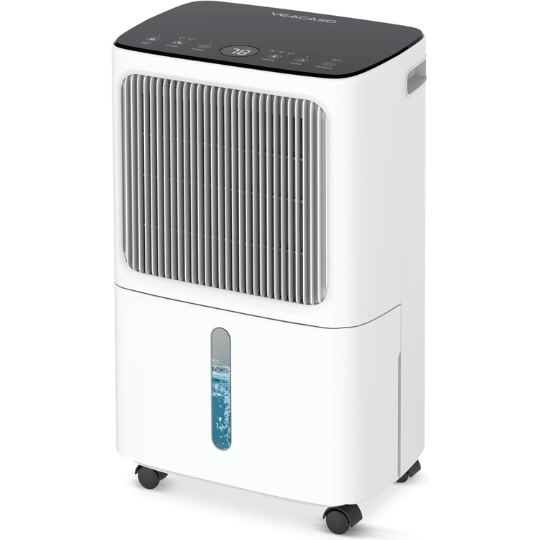 6. VEAGASO 2500 Sq.Ft Dehumidifier