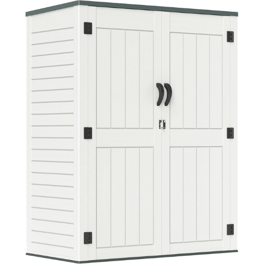 6. ZYJOYY 4.5 x 5.7 FT Outdoor Storage Shed
