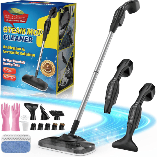 7. Let'Steam Fast Heating Steam Mop