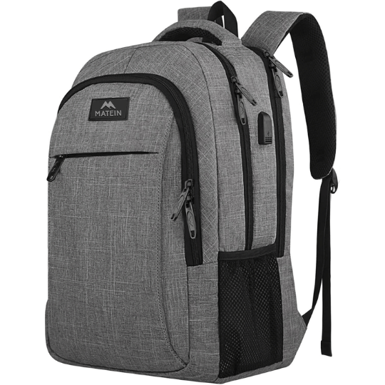 8. MATEIN Travel Laptop Backpack Slim Anti Theft