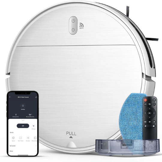 9. MAMNV Robot Vacuum and Mop Combo