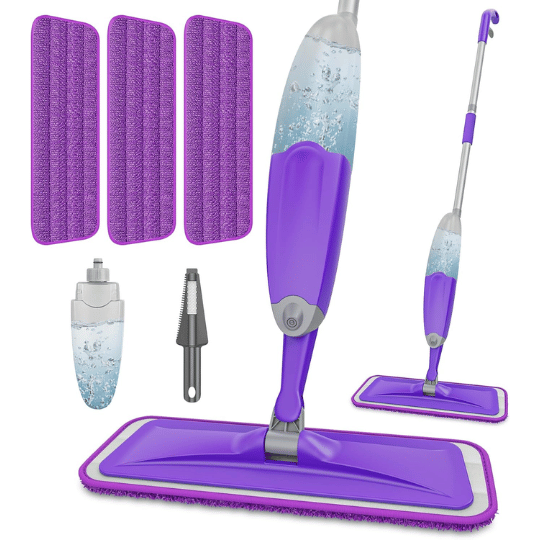 HOMTOYOU 360° Spray Mop