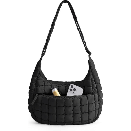 14. BAGSMART Quilted Puffy Hobo Bag for Women