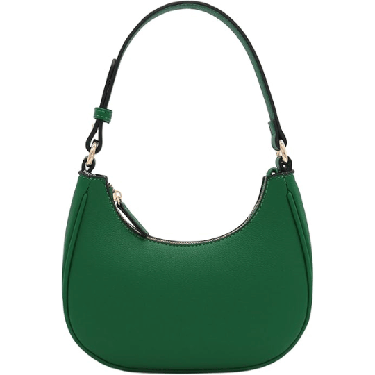 15. FashionPuzzle Small Crescent Shoulder Bag Purse