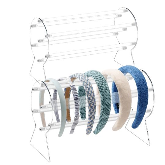 15. YFEEN 2 Pack Acrylic Headband Holder