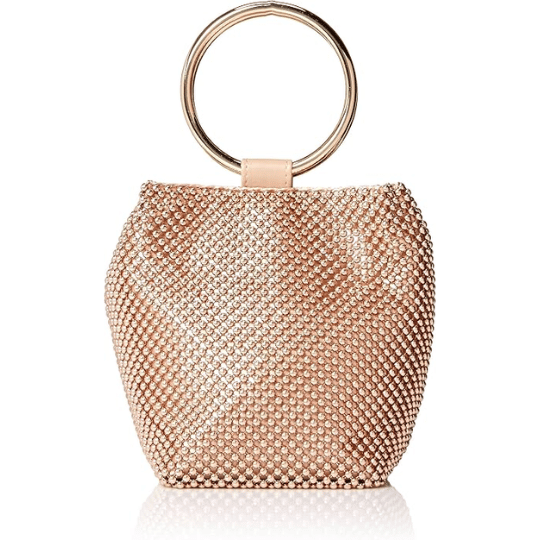 17. Jessica McClintock Womens Gwen Wristlet Clutch
