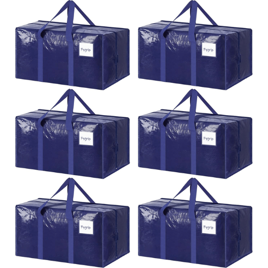 2. FYGRIP 6 Pack Extra Heavy Duty Large Moving Bags