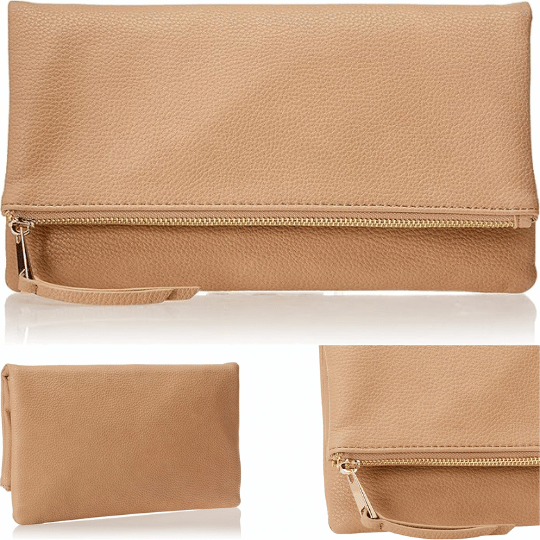 24. The Drop Southampton Zipper Foldover Clutch