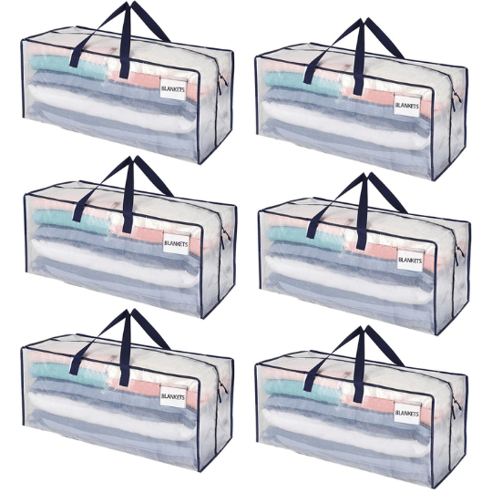 4. VENO 6 Pack Moving Bags