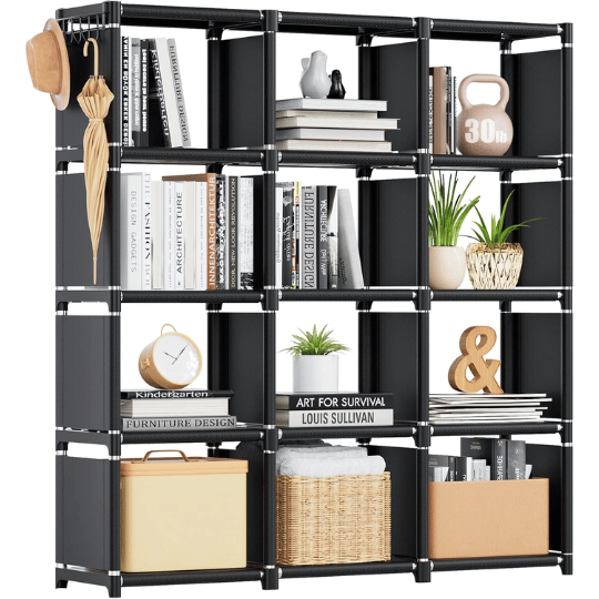 6. Mavivegue 12 Cube Storage Organizer
