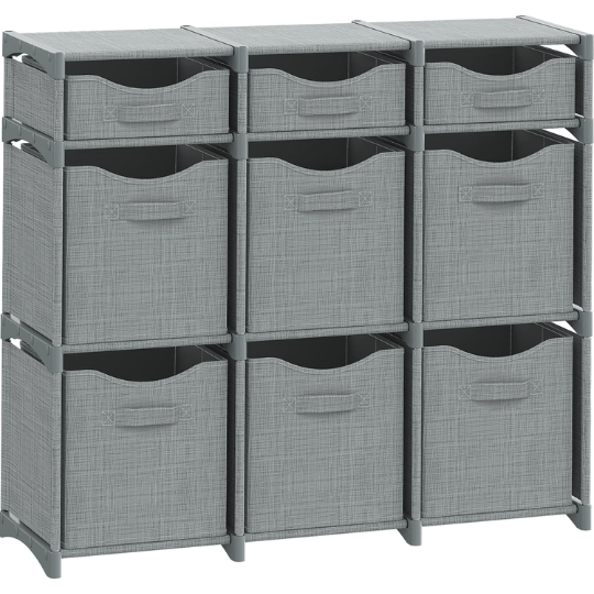 7. NEATERIZE 9 Cube Organizer