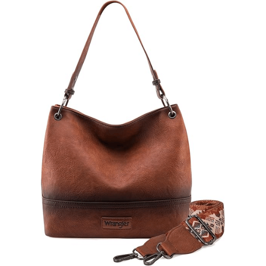 9. Montana West Wrangler Vegan Leather Hobo Bags for Women