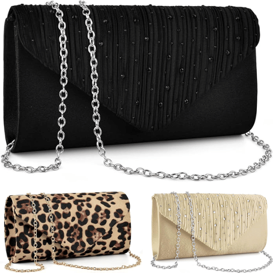 9. TINDTOP Evening Clutch Purses for Women