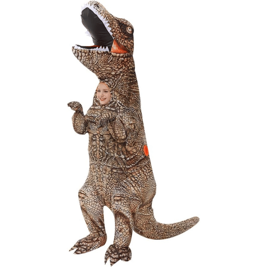 12. KOOY Inflatable Dinosaur Costume For Kids
