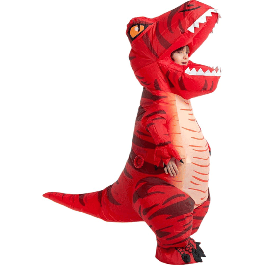 13. RQUXMT Blow Up Trex Inflatable Costumes for Kids