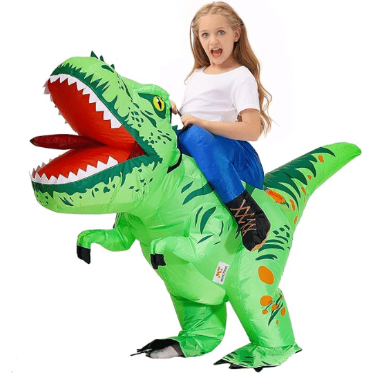 18. MT MENGTONG Inflatable Dinosaur Costume for Kids