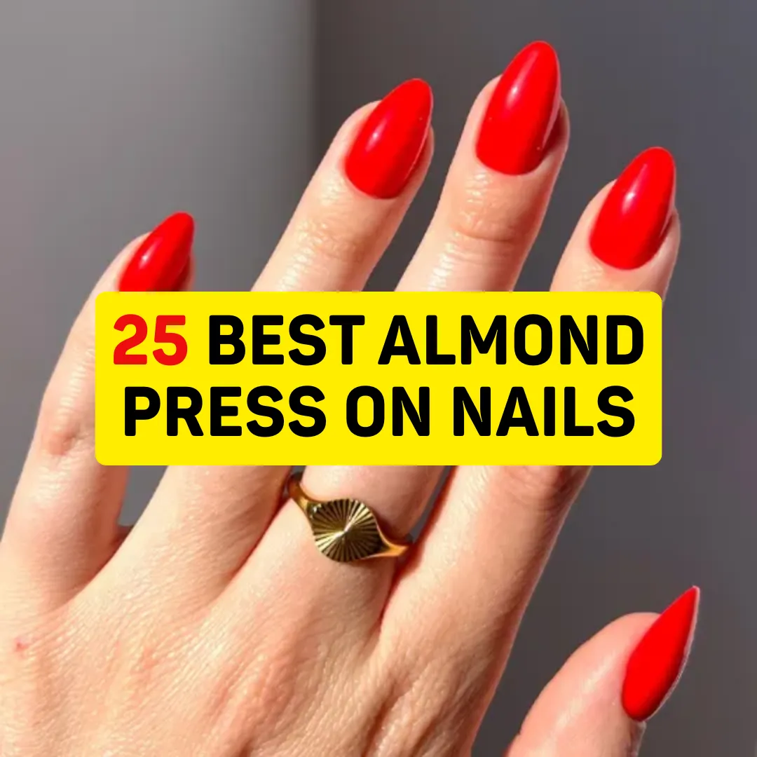 25 Best Almond Press On Nails